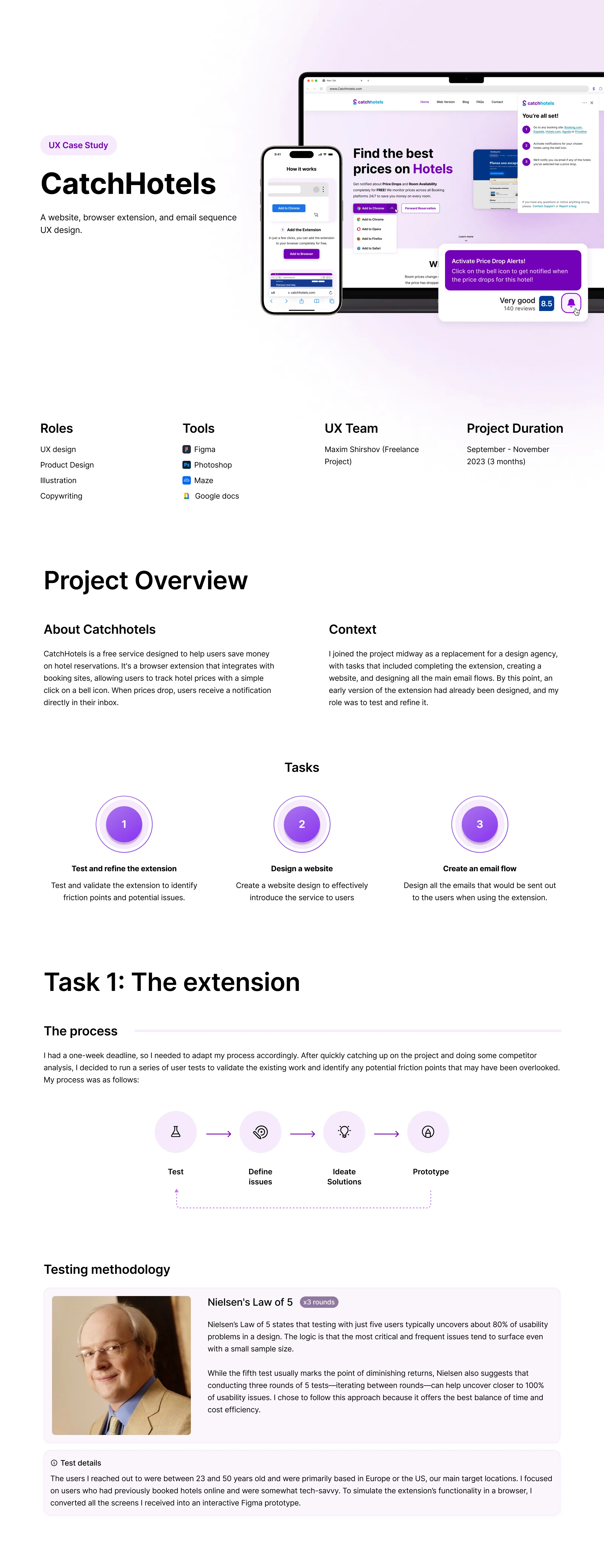 Catch Hotels Case Study Slide 1