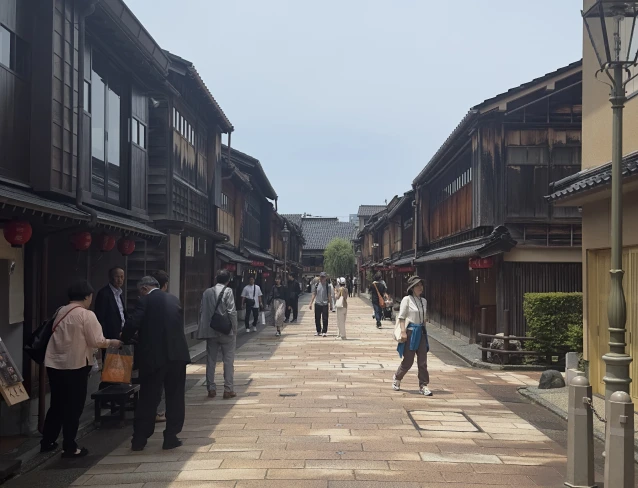 Geisha District Street Photograph